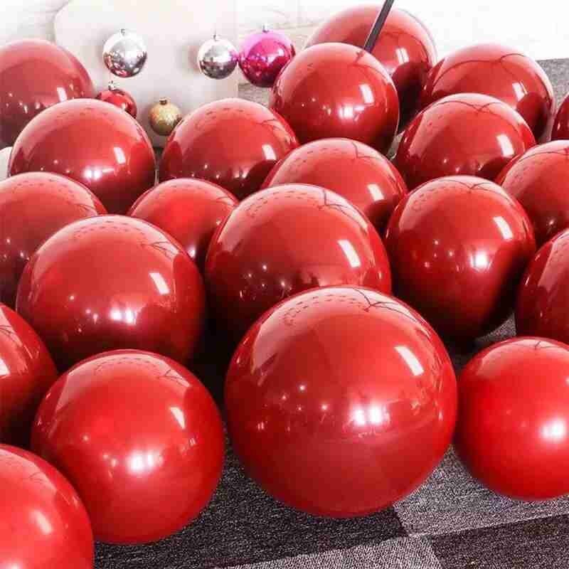 10/50 Uds. Globos dobles de látex de 10 pulgadas decoración de Globos para bodas Globos con forma de corazón suministro de Metal de cumpleaños Bab S8G9