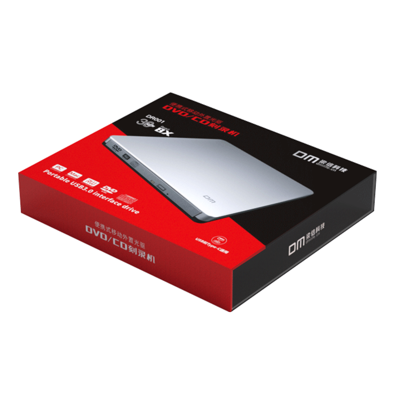 DM External USB3.0 Optical Drive CD/DVD-ROM Combo DVD RW ROM Burner DR001