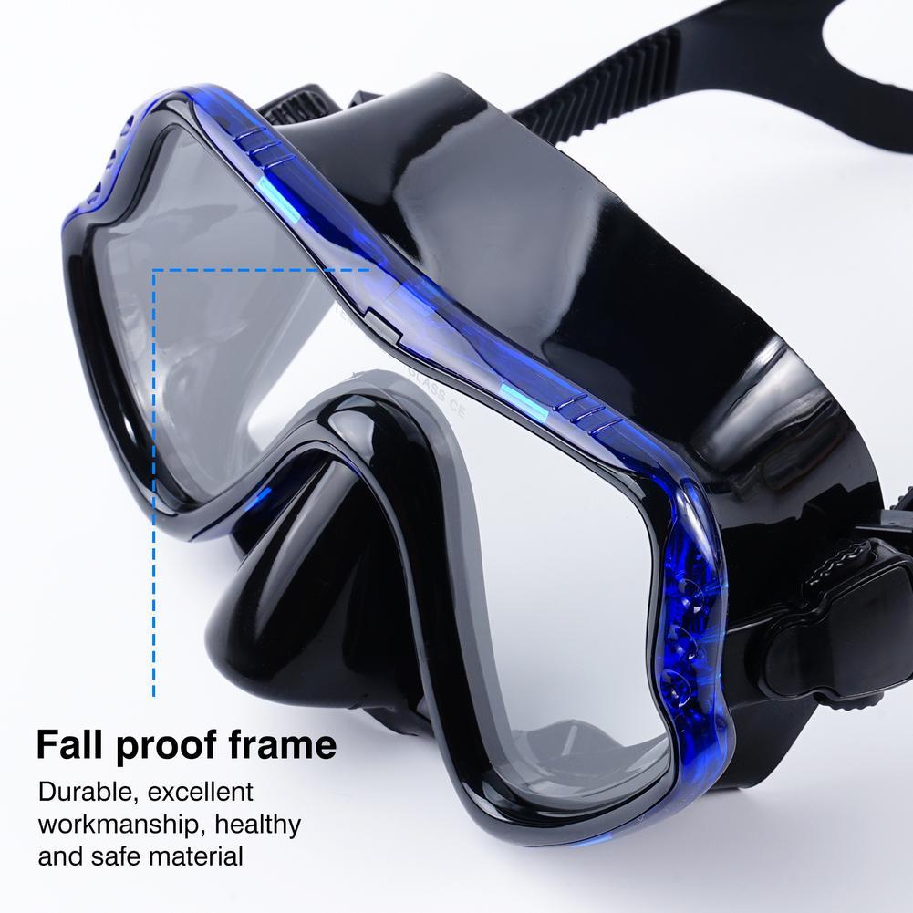 Snorkeling Set Silicone Swim Goggles Scuba Diving Mask Dry Snorkel Swim Fins buceo маска для плавания очки для плавания