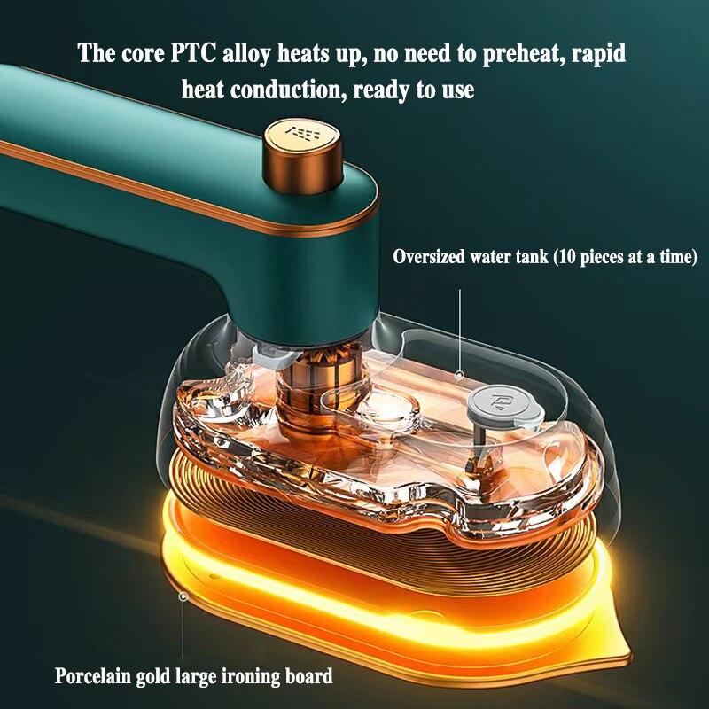 Ironing Machine Portable Mini Home Handheld Garment Iron Small Electric Iron Wet and Dry Ironing Travel Steam Ironing Machine