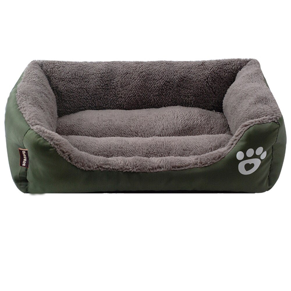 Hundeseng sofa hvalp kæledyr hund seng til små store mellemstore hunde kat tæppe hund senge måtter hus liggestol kæledyr seng kennel: E / L 68 cm x 55 cm x 16cm
