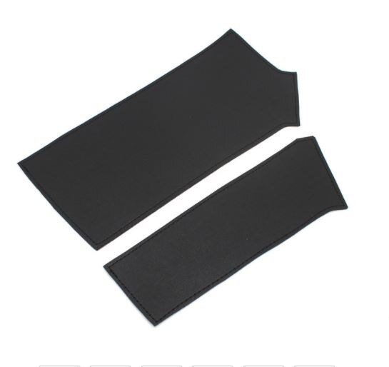 EIDRAN-Tapa de apoyabrazos L/RHD, reposabrazos central, cubierta de cuero, Protector para BMW 5 Series E60 2004 2005 2006 2007: black -RHD