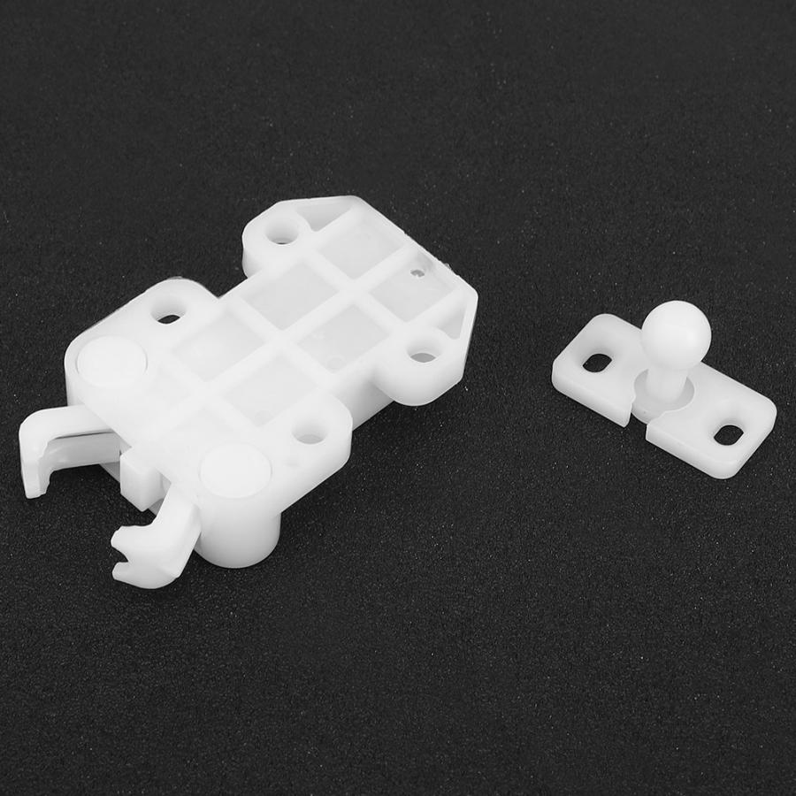6 Sets Nylon Cabinet Drawer Rebound Self Locking Door Latches Furniture Hardware Accessories lock latch