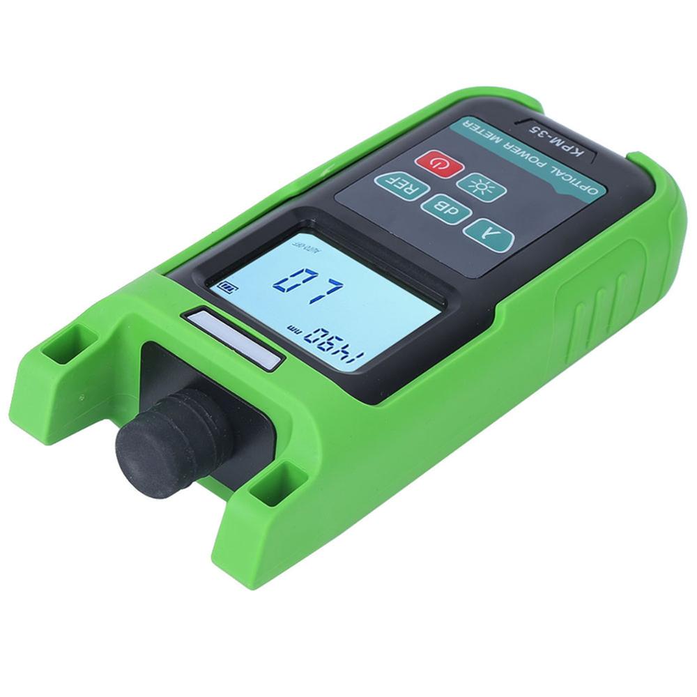 KPM-35 High Accuracy Optical Power Meter -70dBm - +10dBm Fiber Testing Measuring Tool Support 6 Wavelength