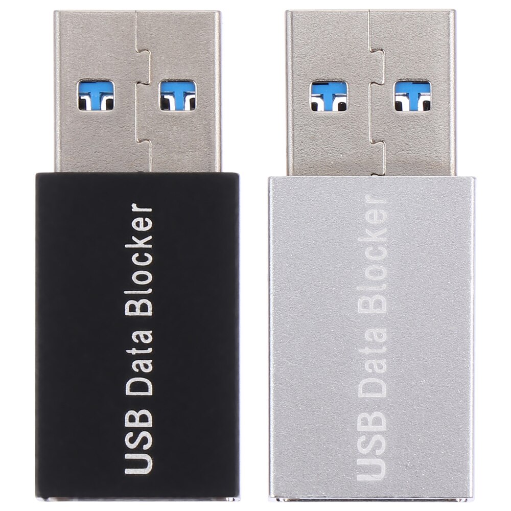 2 Stuks Usb Data Blocker Man-vrouw Adapter Jacking Preventie: Assorted Color 2