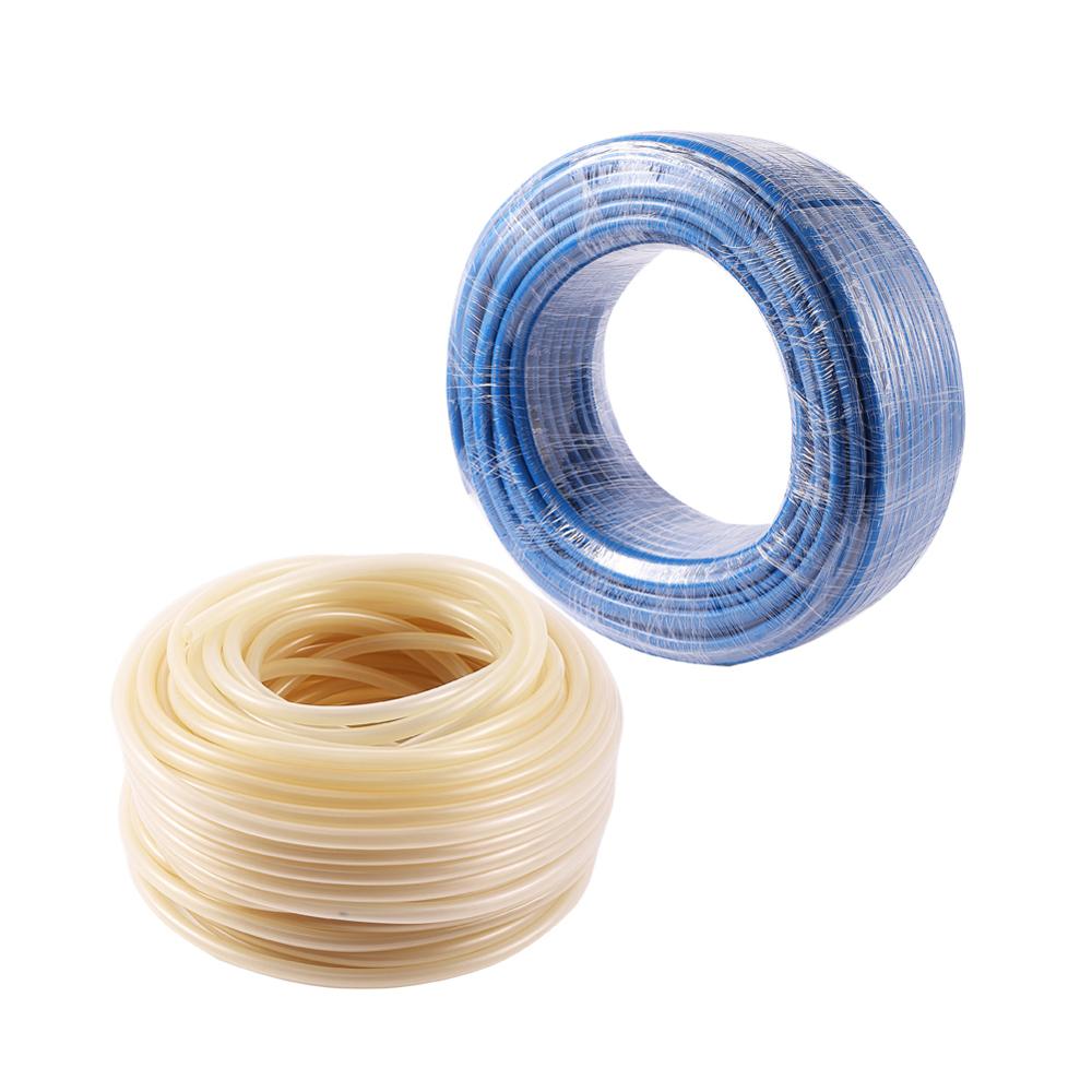 1m Poultry Animal Drinking Water Pipe White/Blue Hose Chicken Duck Rabbit Bird Pigeon Automatic Waterer Drinking Pipe ID 9.5mm