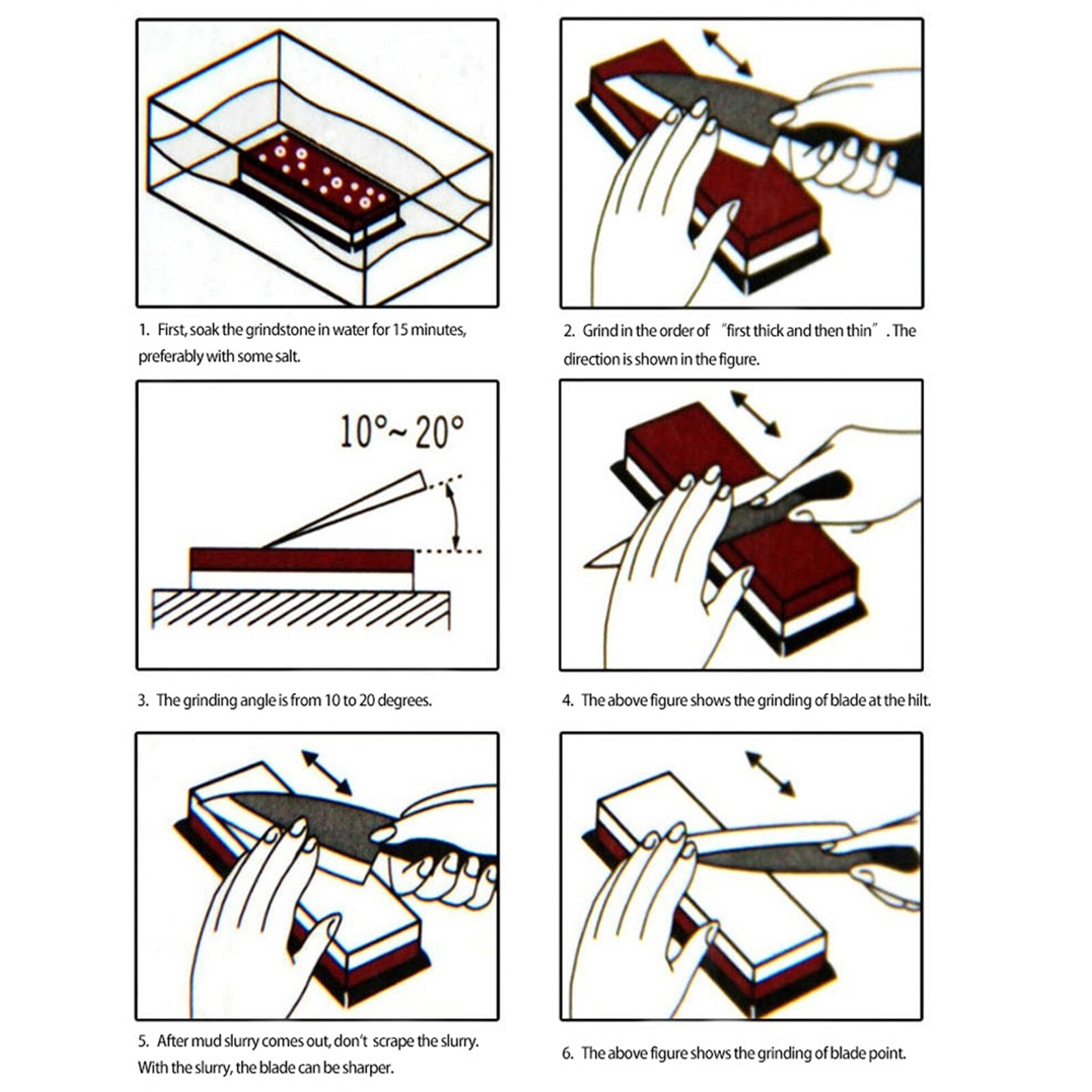 400/1000 3000/8000 Grit Slijpsteen Dubbelzijdig Slijpsteen Cut Set Met Antislip Bamboe Basis En Gratis Hoek gids