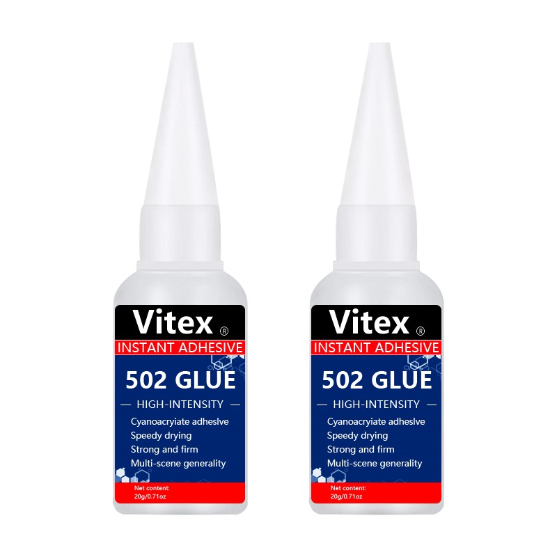LOOLIFL 20g Wood Rubber Metal Glass Super Liquid Universal Shoe Repair Glue Stationery Store 502 Instant Strong Bond Leather