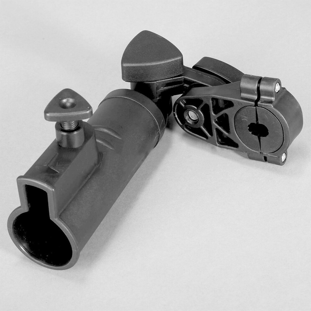 Accesorio para cochecito Universal giratorio de pesca duradero para carrito de Golf soporte de paraguas ángulo ajustable