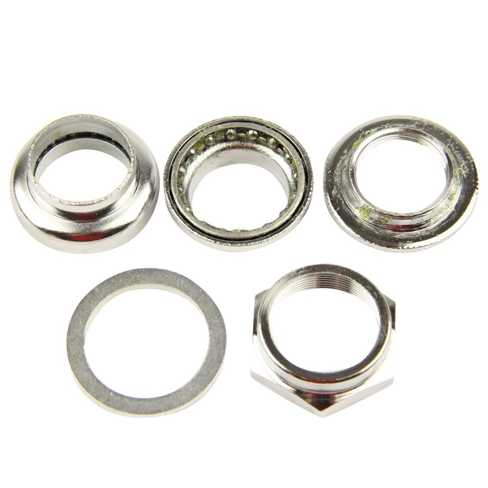 Road Mountain Bike Bicycle Threaded Fork Headset Accessories Set 22.2x30x27mm