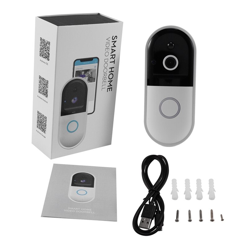 -B50 Ligent Video Deurbel Draadloze Wifi Intercom Video Deurbel Camera Remote Video Surveillance Camera