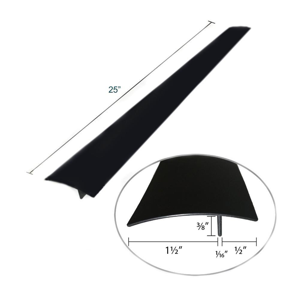 Silicone Kitchen Stove Counter Gap Cover Oven Guard Spill Seal Filler Black