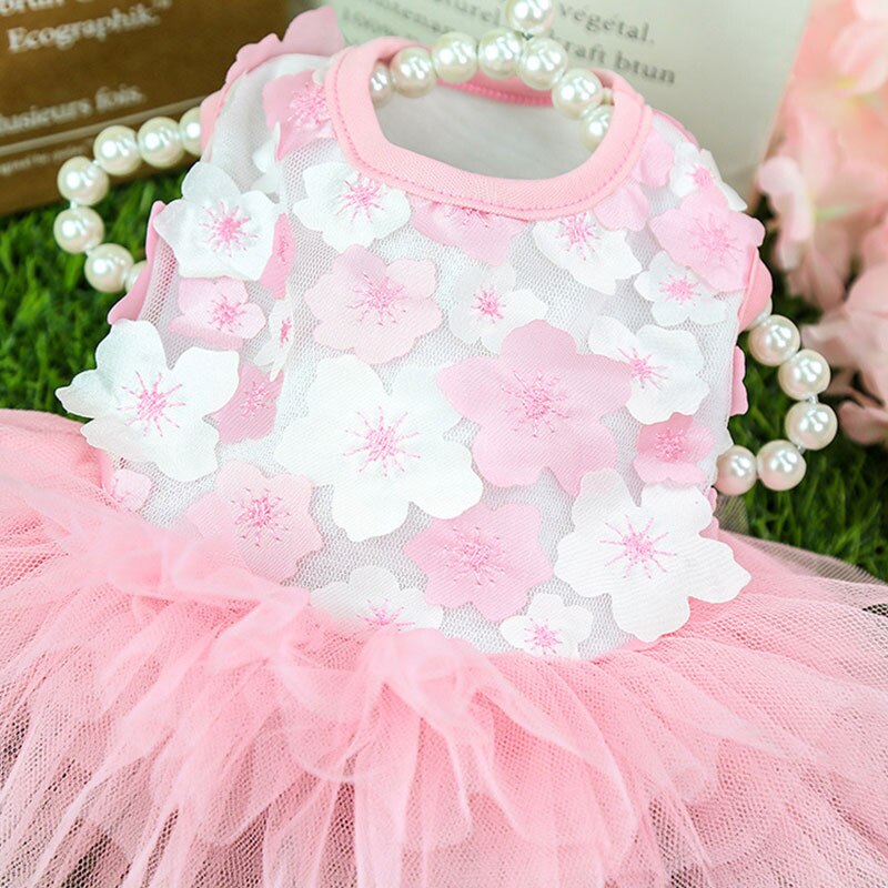 Jupe Style princesse pour chien, vêtements pour animaux de compagnie, à la , pêche, jupe mignonne pour animaux de compagnie