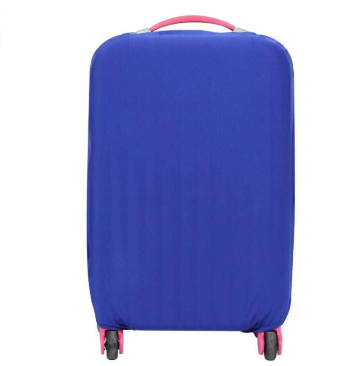 Wehyah Stretch Luggage Cover Suitcase Covers Travel Accessories Printed Striped Dust Cover 18&#39;&#39;-20&#39;&#39; Protective Case Solid ZY133: blue