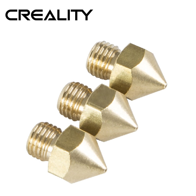 CREALITY 3D Drucker Teile Original Creality CR-10S Profi 4 Teile/los Düse 0,2 MM/0,4 MM/0,6 MM/0,8 MM/1,0 MM Optional