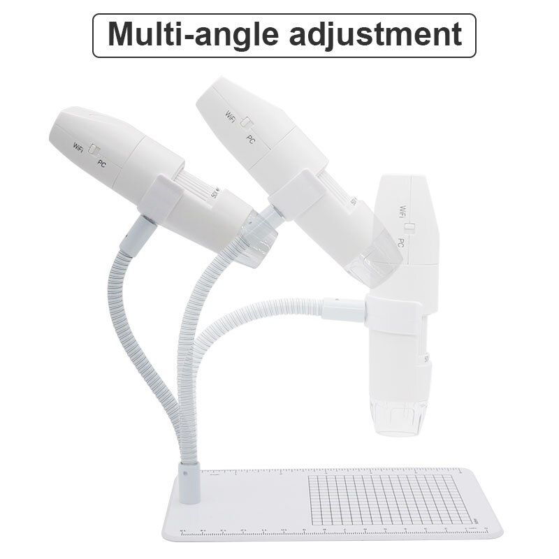 1000X Wifi Microscope LED Illuminated 1080P Electronic Microscopes for PCB Jewelry Inspection Digital Microscope Android IOS PC