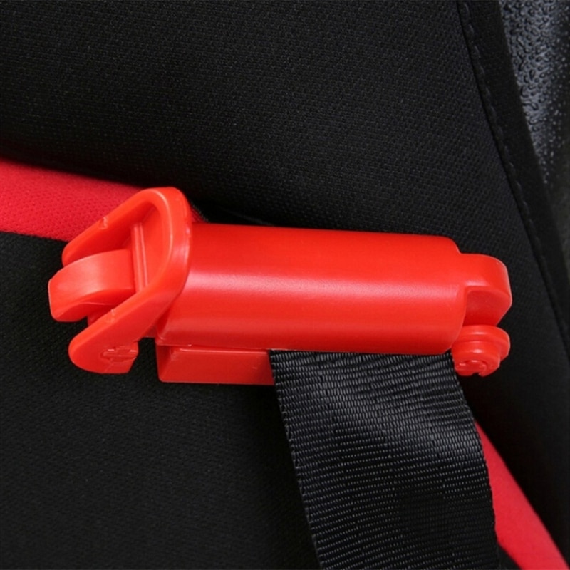 1 pc baby barn bilsete sikkerhetsbelte plastklips spenne pjokk safe stropp fast lås baby sikkerhet bil setebelte klips plast rød