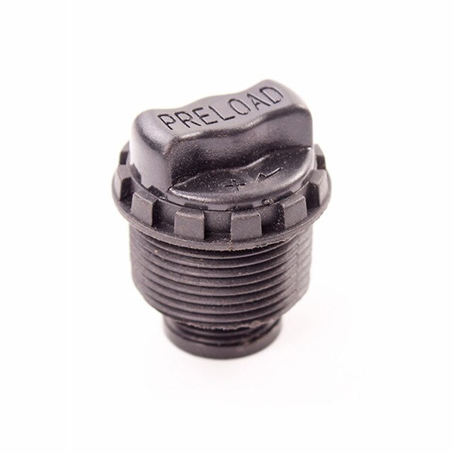 Durable Bicycle Front Fork Repair Parts XCR/XCM Oil Bar Base Screw Rod Adjustment Knob Kit Spring Base Screw Rod Cap Set: 4