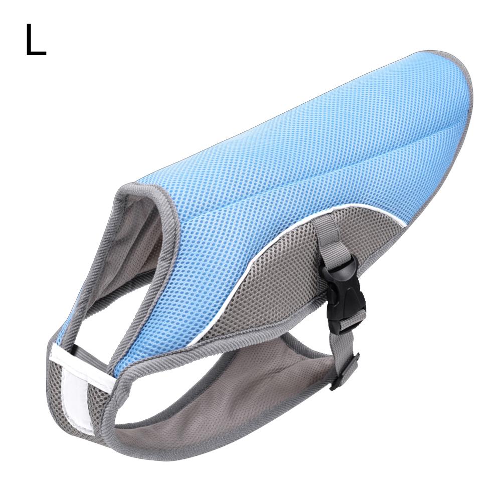 M-xl zomer koelvest voor huisdieren, bescherming tegen hitteberoerte, hondentuigje, koeljas voor buitenwandelingen, hardlopen en klimmen