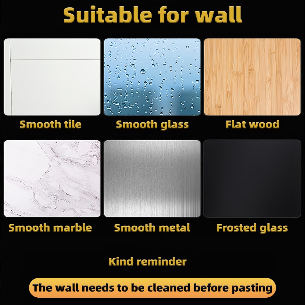 Crochets Transparents et Solides Auto-Adhésifs pour Porte Murale, Ventouse à Forte Charge, Accessoire pour Cuisine et Salle de Bains, 10 à 20 Pièces