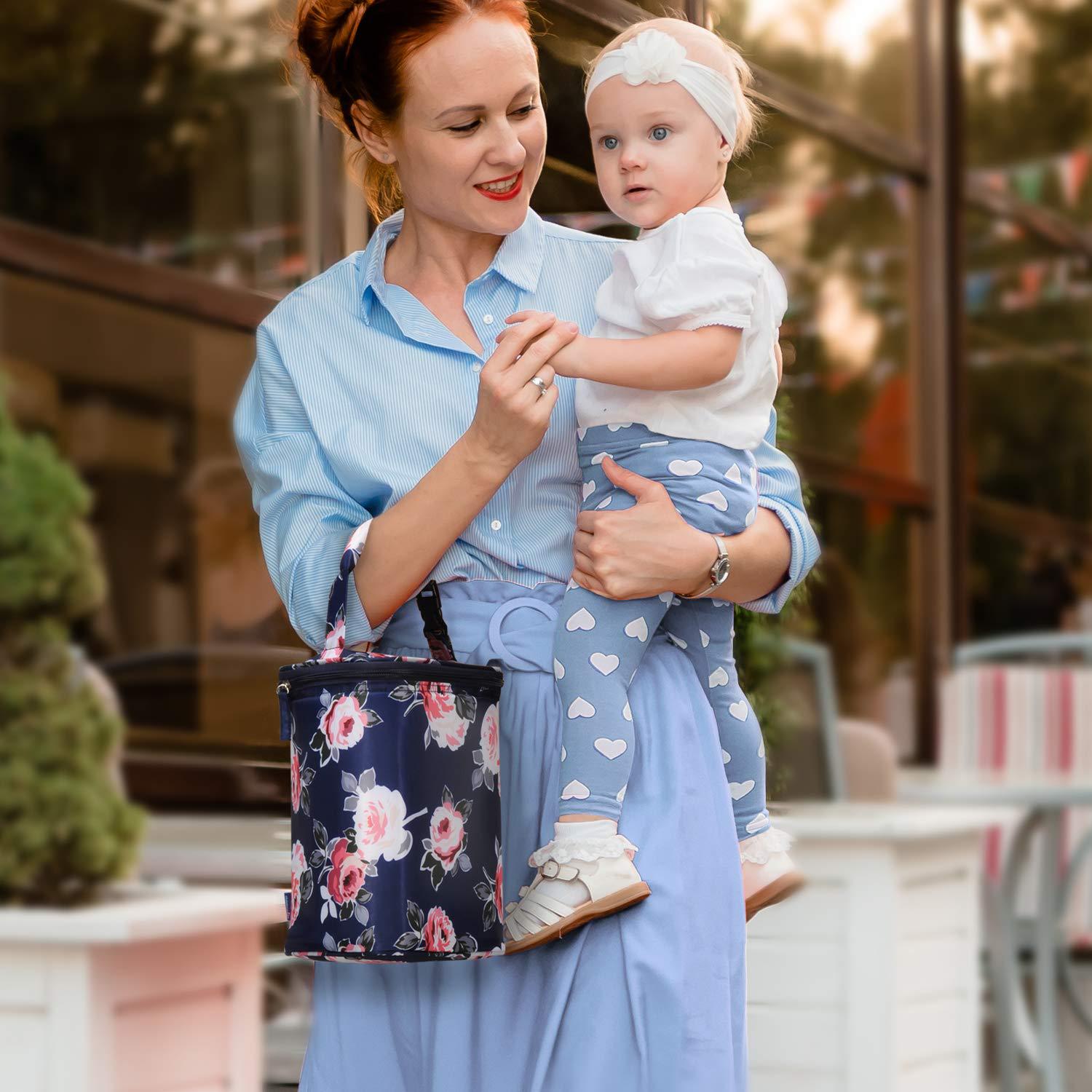 Baby Kinderen Lunch Tas Luiertas Lunch Tas Draagbare Koeltas Zuigfles Opbergtas