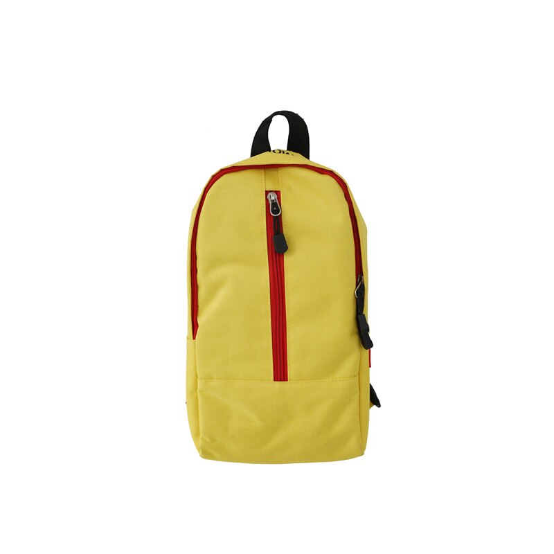 Fanny brysttaske håndtaske koreansk stil unise talje bæltetaske preppy stil hip-hop bum bag rejse daglige enkelt skuldertasker: 03 gule