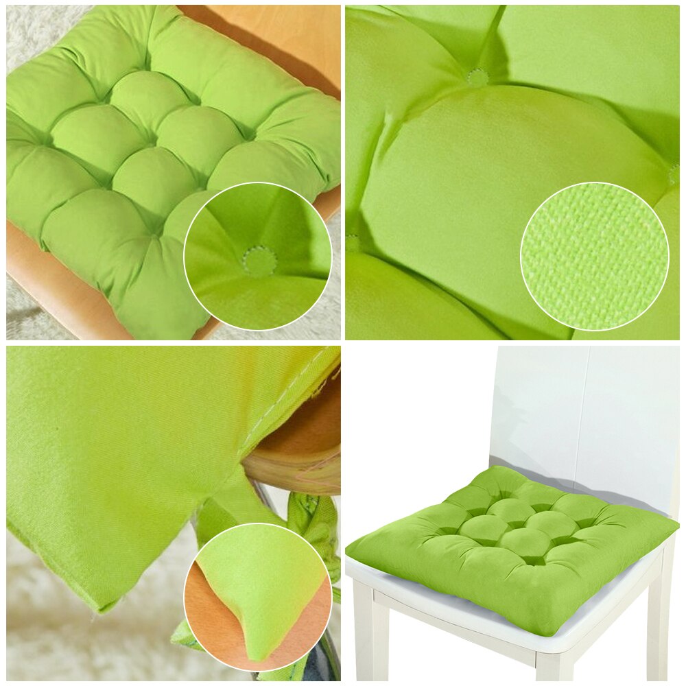 Kamer 1/2/4 Pcs Kussen Winter Kantoor Kussen Stoel Achterbank Kussen Sofa Kussen Hip Kussen 37x37cm