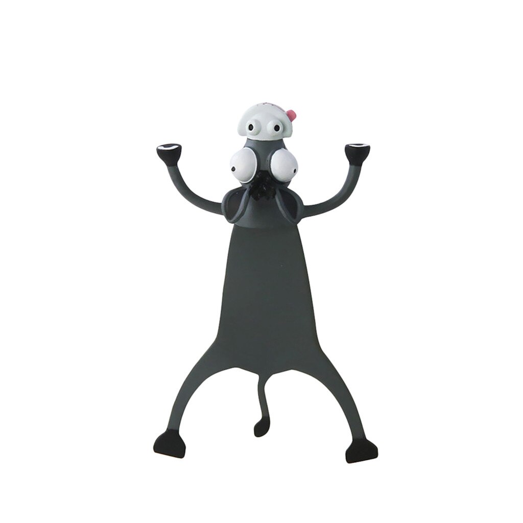 Cartoon 3D Lovely Cartoon Animal Bookmark Stereo Kawaii Cartoon Lovely Animal Bookmark Wacky Bookmark Student: G