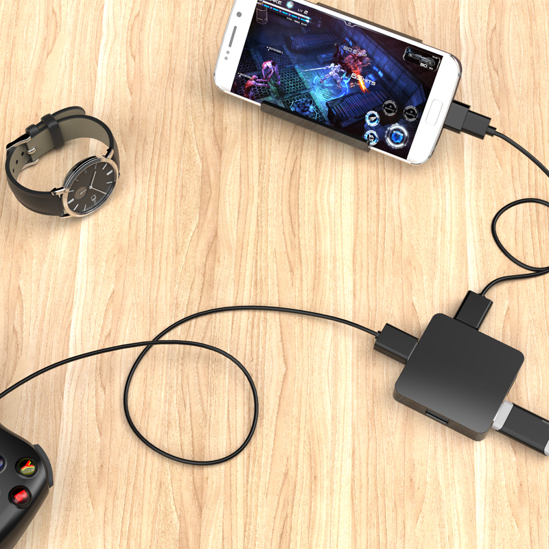 Mikro USB Zu USB OTG Adapter Für Android praktisch Xiaomi Huawei Samsung HTC LG Sony Meizu Nokia Tablette verbinden-Stock