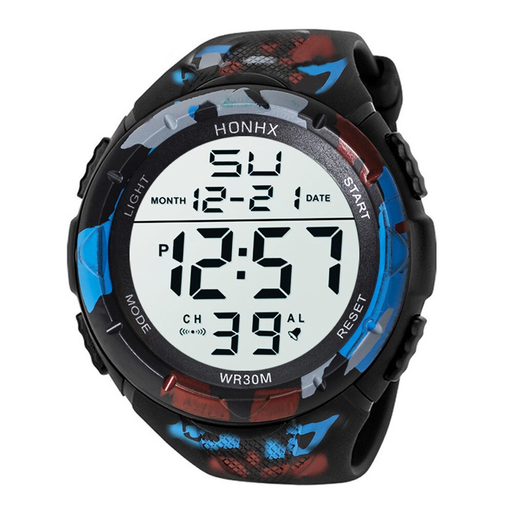 Digitale Horloge Mannen Sport Horloges Voor Mannen Waterdichte Klok Outdoor Horloge Mannelijke Relogio Digitale Masculino: C