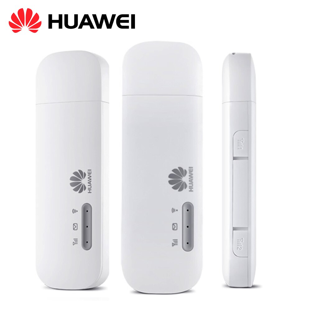 Huawei E8372h-155 4G LTE Mini USB WiFi Router Wingle WiFi Hotspot Cat4 150Mbps FDD 4G 3G USB Modem Stick White