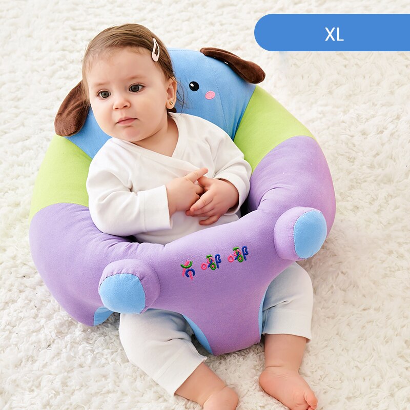 Infant Shining Baby Sofa Chair Baby Learn to Sit artifact 3 months 6 months Children Kids Sofa Training Chair Stool Anti-fall: H