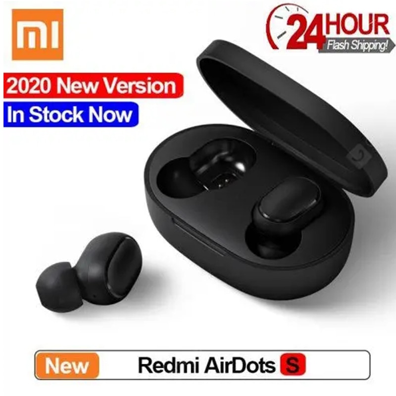 Redmi Airdots S Headset Echte Draadloze Bluetooth Headset Bluetooth 5.0 Tws Air Stippen Oortelefoon Draagbare Earset