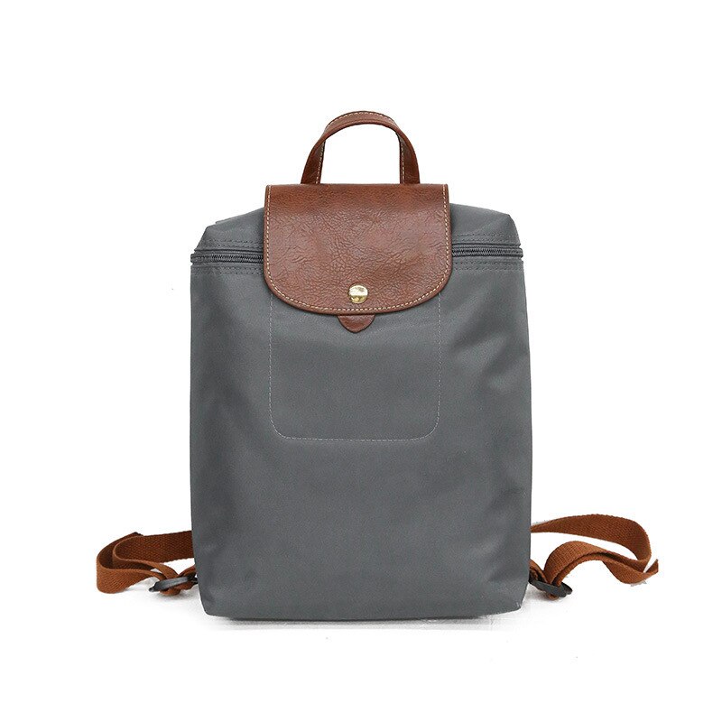 Sac à dos en nylon imperméable pour femme, style école, voyage, voyage