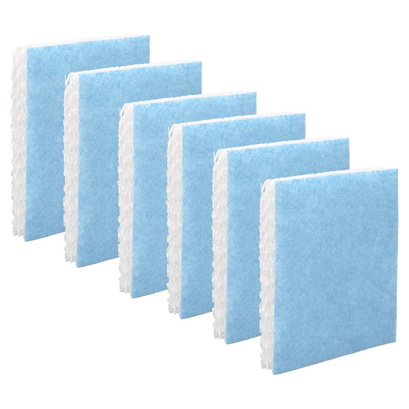 6 Pack Replacement Humidifier Filter Fit For Honeywell HFT600 HEV615 HEV615B HEV615W HEV620 HEV620B HEV620W HEV-615: Default Title