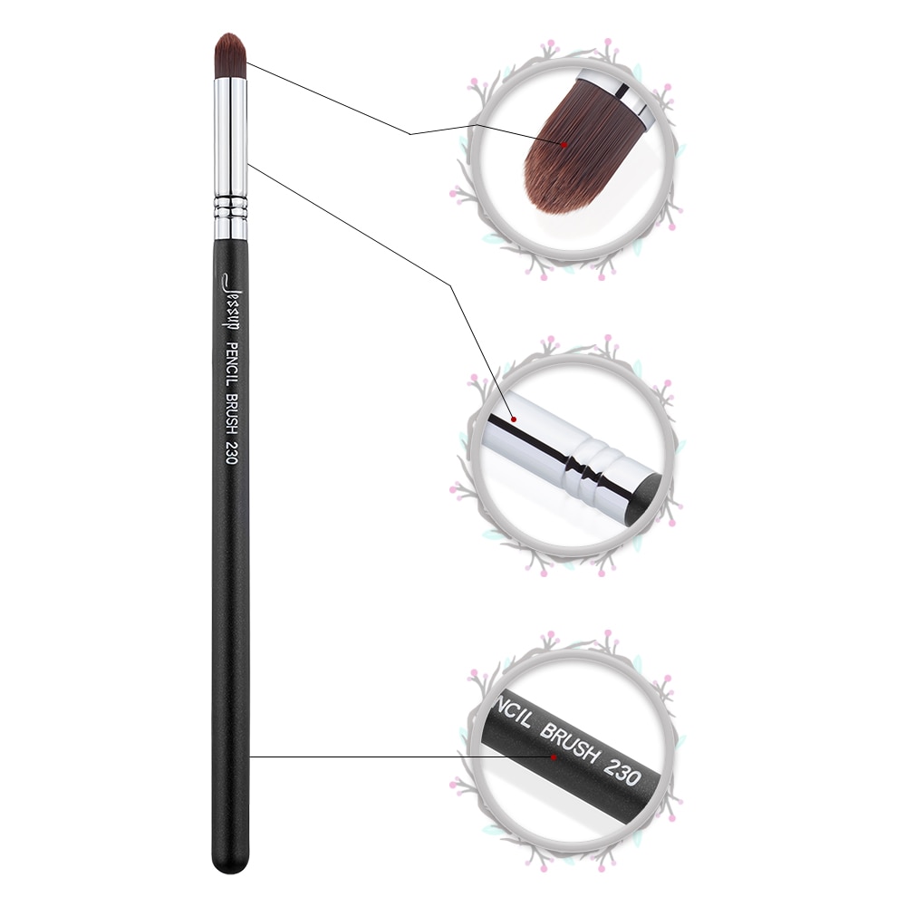 Jessup-brocha para sombra de ojos, corrector de precisión, lápiz cosmético, pliegue sombreado, belleza, 230