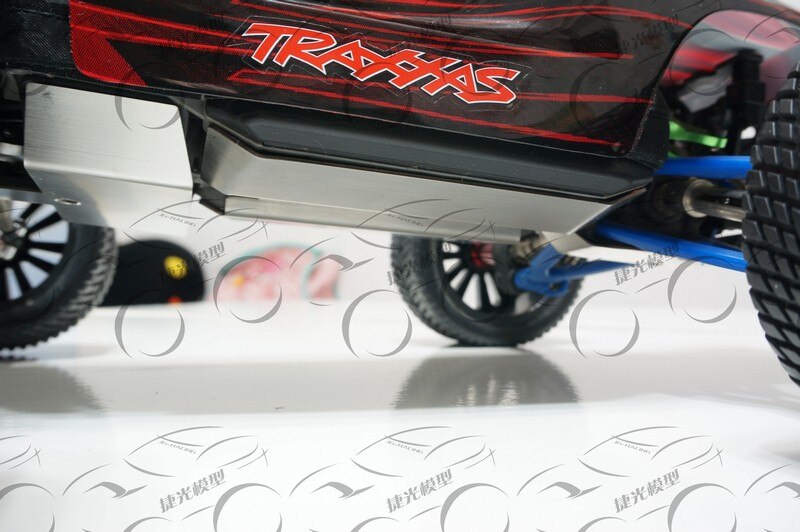 Ad alta resistenza telaio in acciaio inox piastra di protezione del Telaio di protezione armatura per 1/16 TRAXXAS vertice E-REVO barra VXL