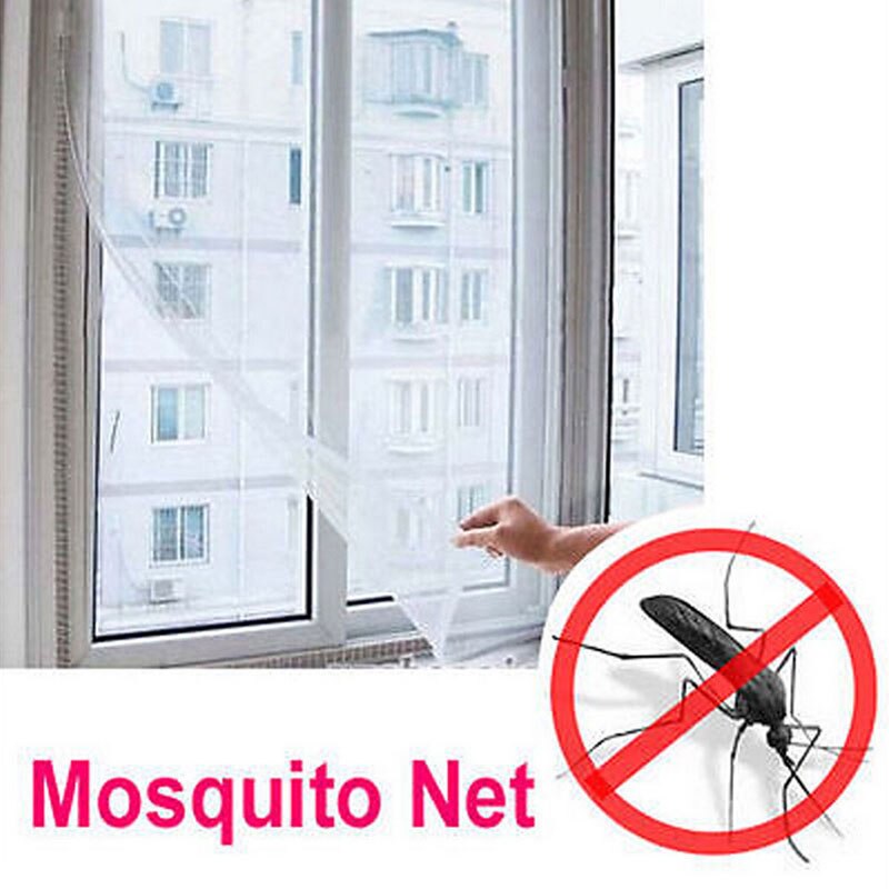 Screen Protector Windows Netto Gordijn Flyscreen Zomer Diy Insect Fly Bug Mosquito Deur Raam Mesh Gordijn Accessoires