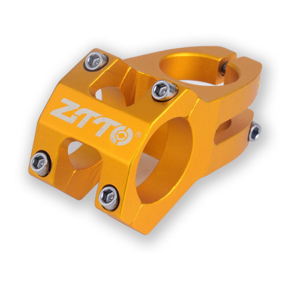 Fahrrad Stengel Tragen-beständig MTB Fahrrad Lenker Vorbau 31,8mm Einstellbare Aluminium Lenker kurz Stengel Steigleitung Fahrrad fest Bar Stengel: Gold