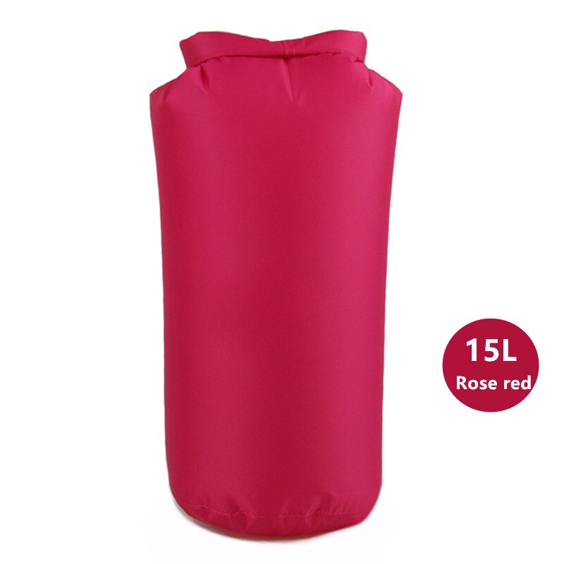 15L utdoor Drifting seco impermeable bolsa saco impermeable flotante bolsas de engranaje seco para la navegación pesca descenso de ríos natación