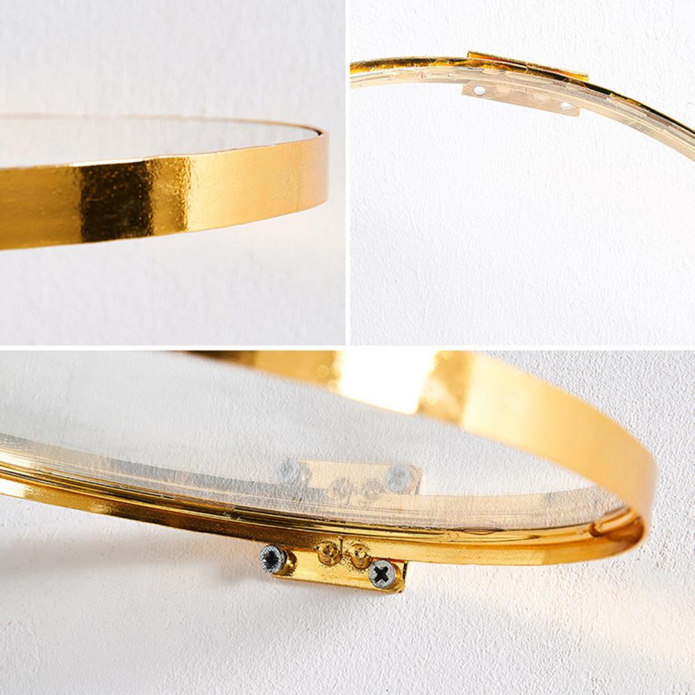 Plant Flower Floating Shelf Wrought Iron Wall Mounted Glass Ledge Rack Modern Home Decor for Flowers Wall Hanging Shelves