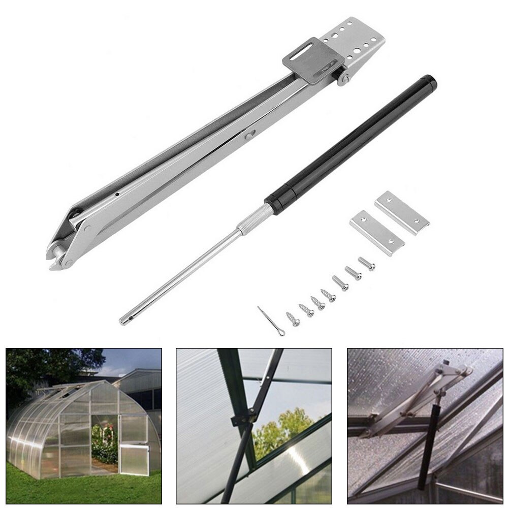 Greenhouse Automatic Window Opener Solar Powered Heat Sensitive Thermofor Vent Greenhouses Roof Opening Automatic Window Opener