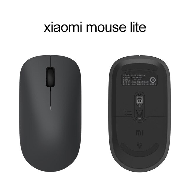 Xiaomi Wireless Mouse 2 2.4GHz 1000dpi Game Mouses Optical Mouse Mice Mini Ergonomic Portable Mouse: Wireless Mouse lite