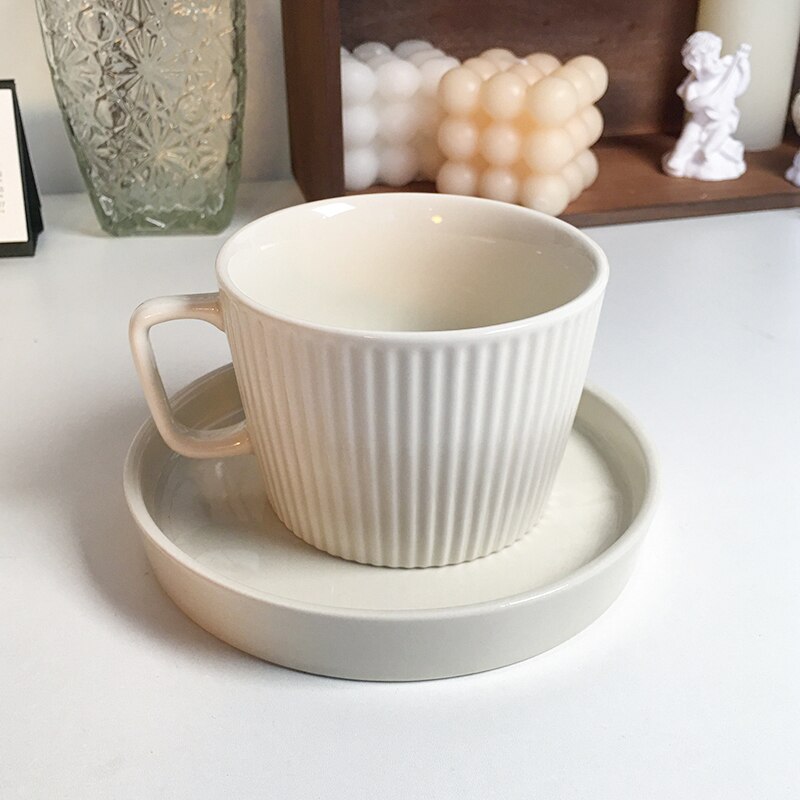 Tasses à expresso en céramique originales, Service à café pour petit déjeuner, Service à thé de l&#39;après-midi