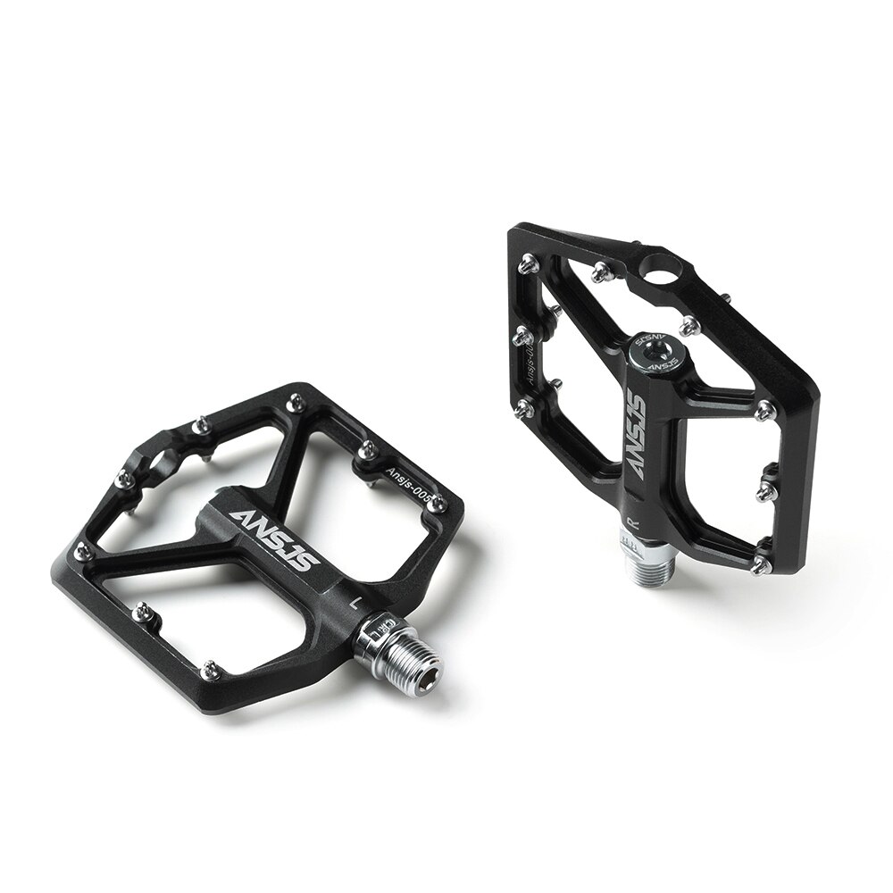 ANSJS 2 in 1 SPD/Flat Pedale für MTB Trekking Mountainbike Rennrad, CNC