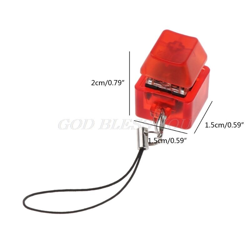 Mechanical Switch Keychain Light Up Backlit For Keyboard Switches Tester Kit