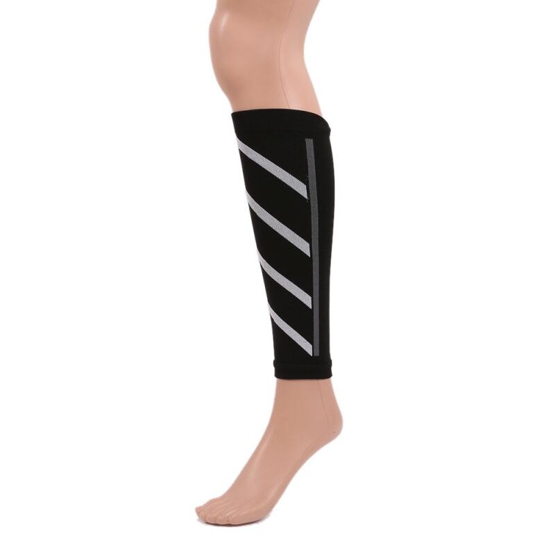 1 Pair Calf Support Graduated Compression Leg Sleeve Socks Outdoor Exercise Sports Safety Warners: B
