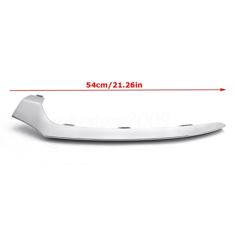 2Pcs Front Lower Bumper Chrome Trim Molding for Mercedes W205 C-Class 2058851374 2058851474