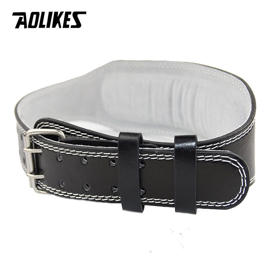 AOLIKES Wide Weightlifting Belt Bodybuilding Fitness belts Barbell Powerlifting Training waist Protector gym belt for back