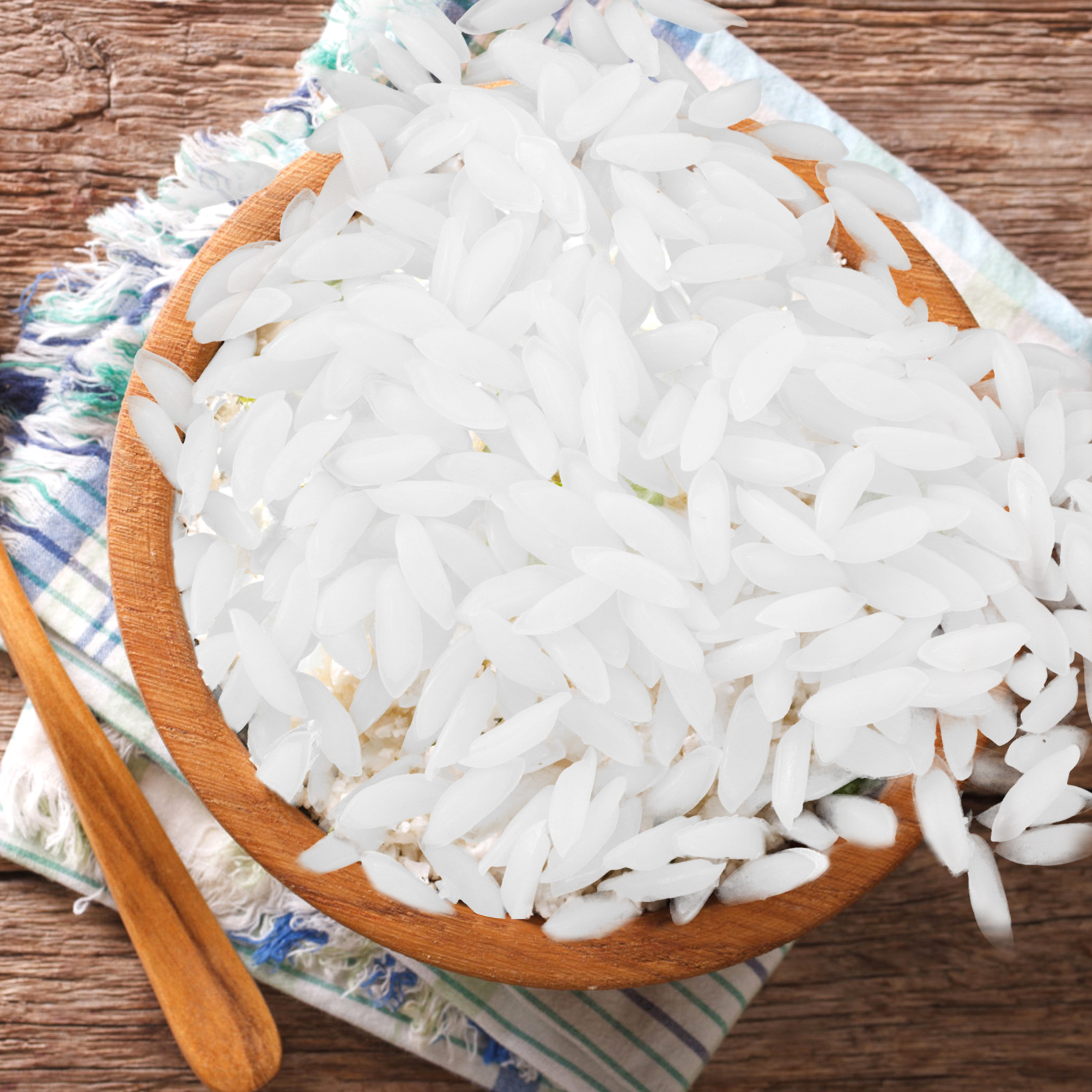 3 Packs of Lifelike Rice Models Decorative Rice Props Artificial Rice Adornments